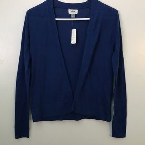 NWT Old Navy Royal Blue Cardigan Sz XS, S